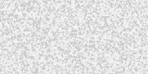 Fototapete - Geometric seamless white, gray cube square low polygon texture wallpaper. abstract surface creative diamond pattern corporate. abstract polygon Mosaic triangle overlap texture background.	
