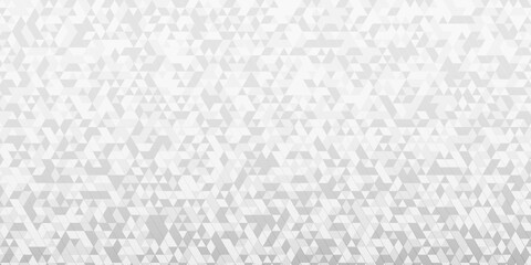 Fototapete - Geometric seamless white, gray cube square low polygon texture wallpaper. abstract surface creative diamond pattern corporate. abstract polygon Mosaic triangle overlap texture background.	
