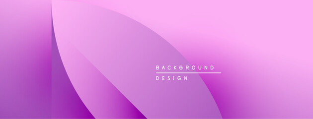 Fototapete - Abstract pink background. Smooth gradients create flowing shapes, modern design element for digital projects. Minimalist aesthetic.