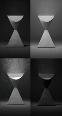Aufkleber - Geometric Still Life Study in Light