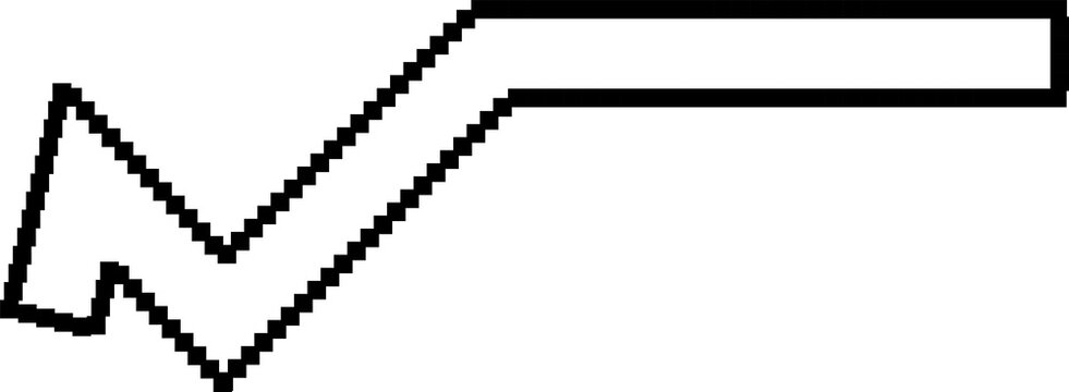 Pixel line creative design digital. Element 8 bit retro