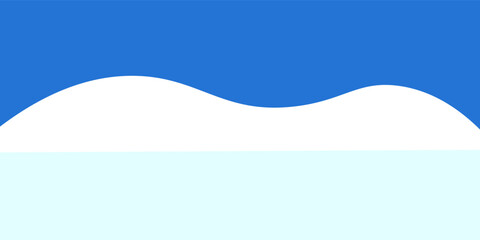 Poster - Abstract Blue Background Vector. Design Template