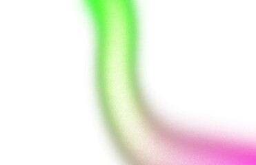 Wall Mural - grainy noisy color gradients shape cutout on transparent background, abstract neon glowing color eff