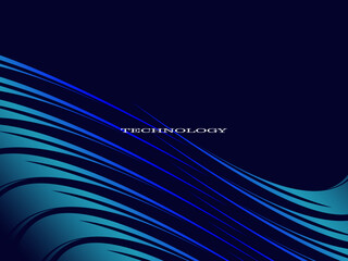 Poster - Futuristic blue background digital technology, cyber nano information, abstract communication, future technology data innovation, internet network speed connection.	