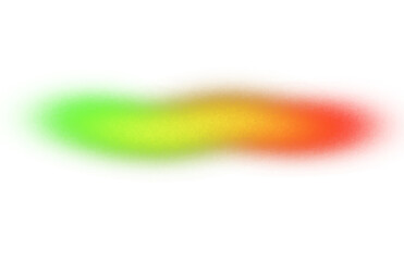 Wall Mural - grainy noisy color gradients shape cutout on transparent background, abstract neon glowing color eff