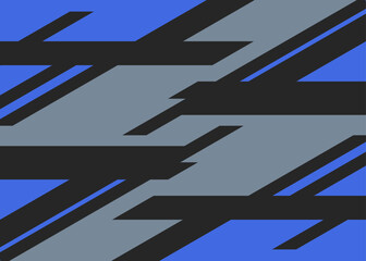 Aufkleber - Abstract background with some colorful geometric lines and with some copy space area