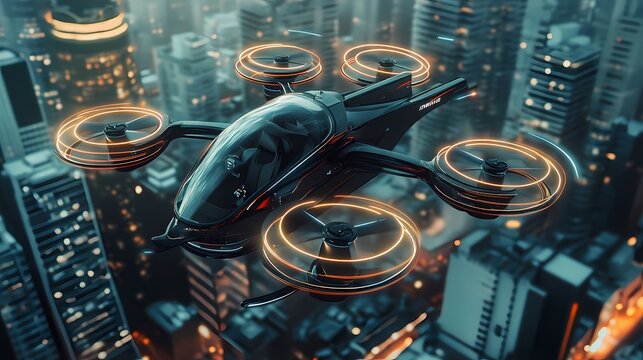 ​​Flying Taxi Drone