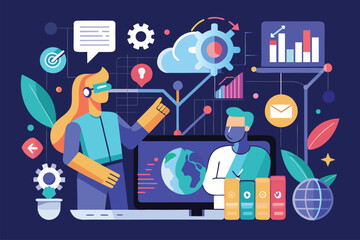 Poster - Exploration of sales strategies enhanced by artificial intelligence in a digital workspace setting with modern technologies