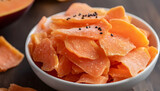 dehydrated papaya healthy sweet snack