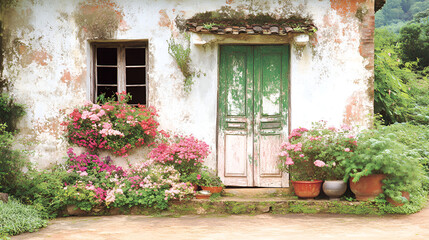  old house in the village