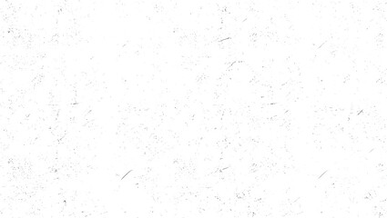 Poster - Subtle scattered abstract geometric shapes and lines on a clean white background