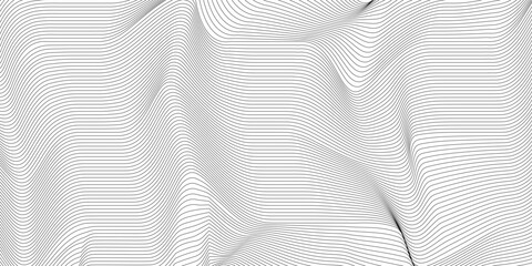 Aufkleber - Vector Illustration of the gray pattern of lines abstract background. EPS10.