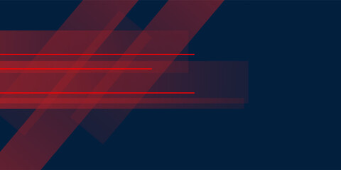 Poster - Abstract horizontal light red and blue stripe lines background. You can use for ad, poster, template, business presentation.