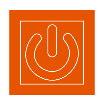 Button power icon