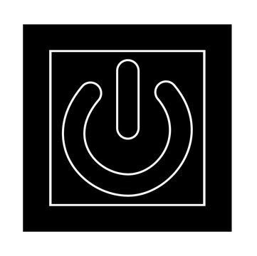 Button power icon