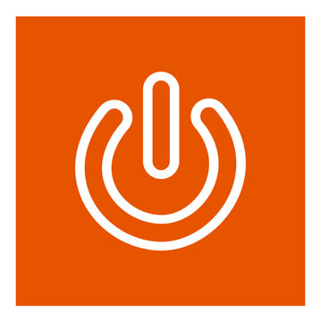 Button power icon