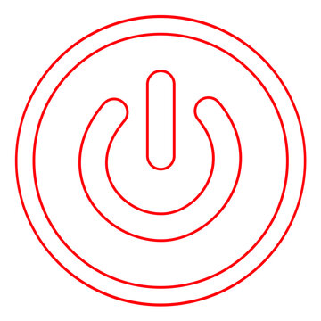 Button power icon