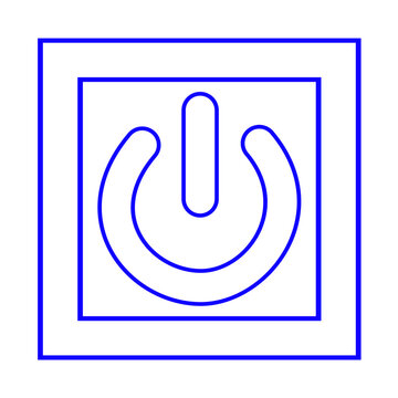 Button power icon