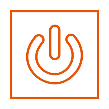Button power icon