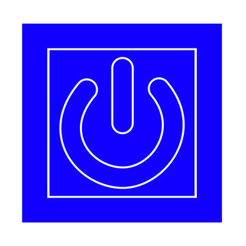 Button power icon