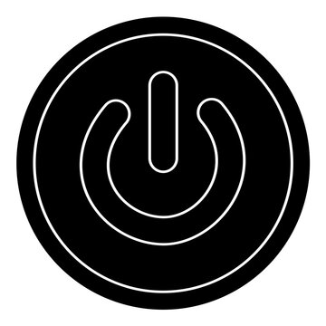 Button power icon