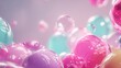 © Wahyuu - Colorful, glossy spheres in a soft light.
