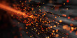 © Creative Rayhan - Fiery sparks flying from grinding metal with motion blur