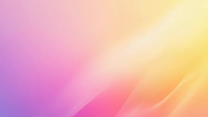 Poster - A blurred pattern on a pink and yellow background