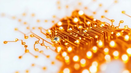 Poster - A detailed view of a computer's internal components