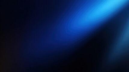 Poster - A mesmerizing gradient of deep blue tones, creating an abstract and calming atmosphere for various design projects.