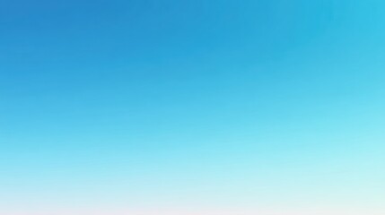 Poster - A stunning gradient sky showcasing a vibrant transition from blue to light, perfect for serene and calming visuals.