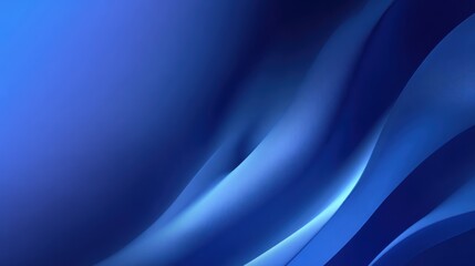 Poster - Abstract blue wave pattern background for modern designs, technology themes, or creative projects.