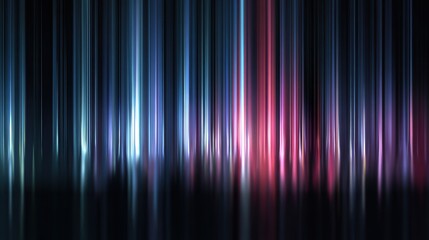 Poster - Abstract visual with colorful vertical lines creating a captivating and dynamic background for creative projects.