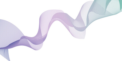Fototapete - Modern glowing wavy lines with technology connection concept. Abstract technology lines mesh background. Abstract digital motion lines. Vector wave curve gradient pattern blend.	
