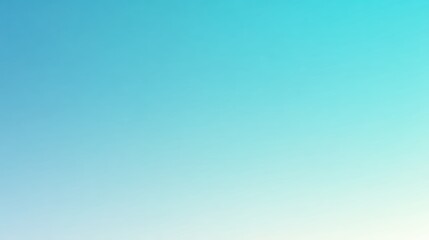 Poster - A smooth gradient background blending teal and aqua colors for creative design projects or digital artwork.