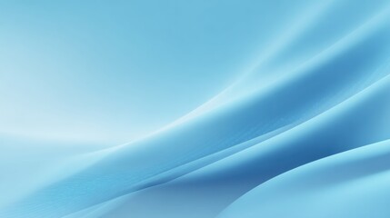 Poster - A soothing blue background featuring smooth, flowing textures. Perfect for designs needing a calm aesthetic.