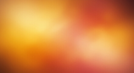 Poster - A blurred background featuring a blend of yellow orange and red colors creating a warm and vibrant effect