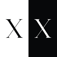 Aufkleber - Initial Letter X Logo Vector Design.