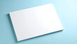 © Bara - Blank white rectangular paper lying flat