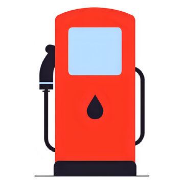 gas pump vector illustration