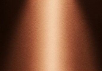 Poster - Brushed Copper Texture Background - Gradient brushed copper texture background , ideal for design projects requiring a metallic look