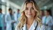 © Mujhid_Muneer - Medical professional doctor healthcare hospital female medicine blonde health expert care