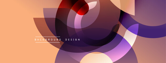 Poster - Abstract fluid shapes, gradients, peach tones dominate design. Modern composition, dynamic curves create visual interest. Minimal text present.