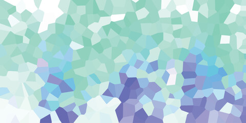Aufkleber - Abstract mosaic background in cool pastel colors suitable for website design or presentation layout featuring various geometric shapes