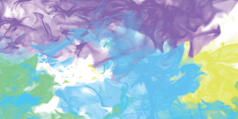 Aufkleber - Abstract watercolor background in various colors for creative projects artistic design and decorative elements digital art artwork wallpaper