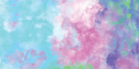 Aufkleber - Watercolor abstract background with pastel color palette for artistic designs and creative projects