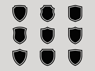 set of shields