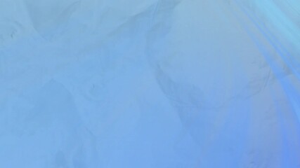 Poster - On playback start, blue-gray backdrop receiving intensifying diagonal light streaks adding depth
