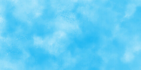 Leinwandbilder - Light blue grunge powder texture art creative and painted design watercolor abstract background for design, natural sky-blue beautiful vintage grunge texture artistic watercolor splash background.