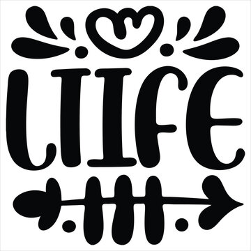 Style - 3D Text with shadow on white background
